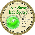 Ioun Stone Jade Sphere